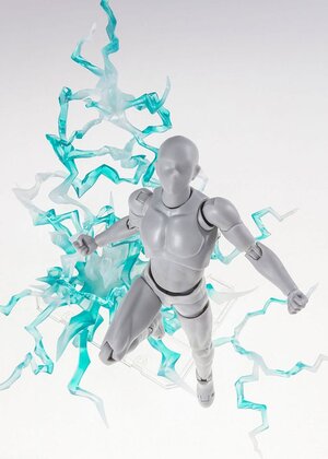 Preorder: Tamashii Effect Action Figure Accessory Thunder Green Version for S.H.Figuarts