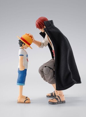 Preorder: One Piece S.H.Figuarts Action Figure 2-Pack Shanks & Monkey D. Luffy Childhood Ver.