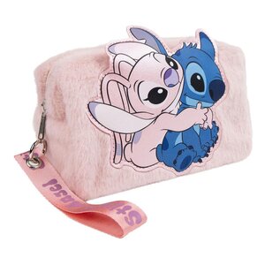 Preorder: Lilo & Stitch Make Up Bag Stitch & Angel Rosa