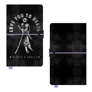 Preorder: Nightmare before Christmas Premium Notebook A5 Sally & Jack