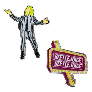 Preorder: Beetlejuice Pins 2-Pack Beetlejuice