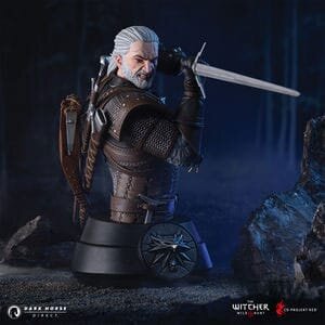 Preorder: Witcher 3 Wild Hunt Bust Geralt 15 cm