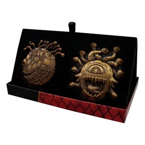 Preorder: Dungeons & Dragons Medallion Set 50th Anniversary Beholder Twin Edition