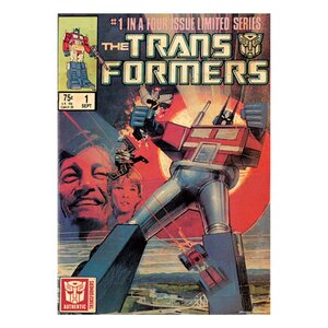 Preorder: Transformers Art Print 40th Anniversary Limited Edition 42 x 30 cm