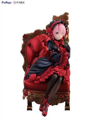 Preorder: Re:ZERO -Starting Life in Another World F:NEX PVC Statue 1/7 Ram Gothic Ver. 20 cm