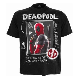 Preorder: Deadpool T-Shirt Wolverine Sketches Size M