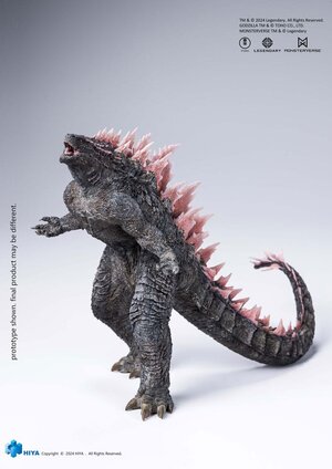 Preorder: Godzilla x Kong: The New Empire Exquisite Stylist Action Figure Godzilla Evolved Ver. 18 cm