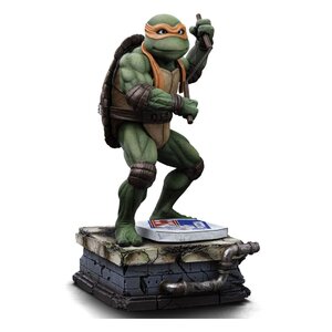 Preorder: Teenage Mutant Ninja Turtles Art Scale Statue 1/10 Michelangelo 19 cm