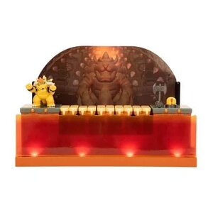 Preorder: World of Nintendo Super Mario Playset Bowser Battle Deluxe