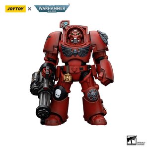 Preorder: Warhammer The Horus Heresy Action Figure 1/18 Blood Angels Terminator Squad Terminator with Assault Cannon 14 cm