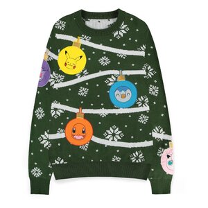 Preorder: Pokémon Sweatshirt Christmas Jumper Xmas Balls Size XL