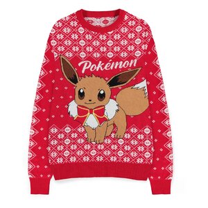 Preorder: Pokémon Sweatshirt Christmas Jumper Eevee Size L