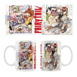 Preorder: Fairy Tail Ceramic Mug Natsu Manga Style