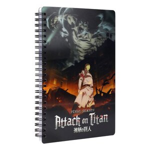 Preorder: Attack on Titan Notebook with 3D-Effect Titan