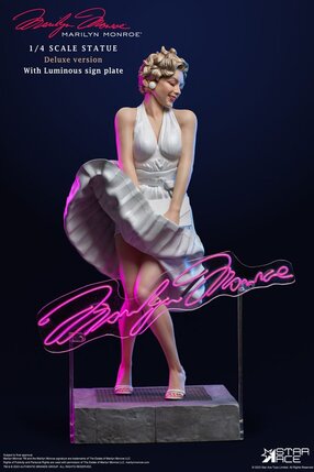 Preorder: Marilyn Monroe Statue 1/4 Marilyn Monroe Deluxe Version 50 cm