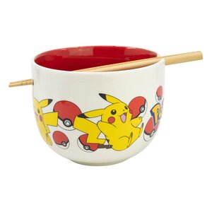 Preorder: Pokémon Ramen Bowl with Chopsticks Face