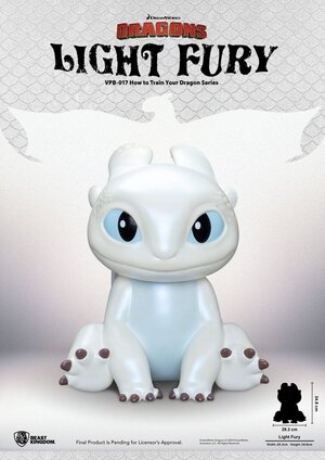 Preorder: How to Train Your Dragon Funktional Figure Vinyl Light Fury 35 cm