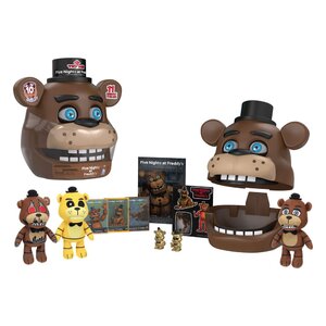 Preorder: Five Nights at Freddys Action Figure Freddy Alive Head Bundle