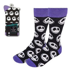 Preorder: Nightmare before Christmas Socks Jack´s Face Purple 38-45