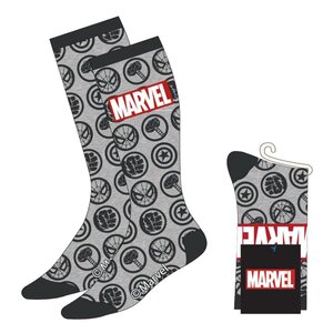 Preorder: Marvel Socks Avengers Faces Grey 38-45