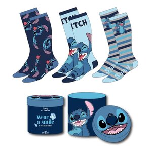 Preorder: Lilo & Stitch Socks 3-Pack Crazy Stitch 36-43