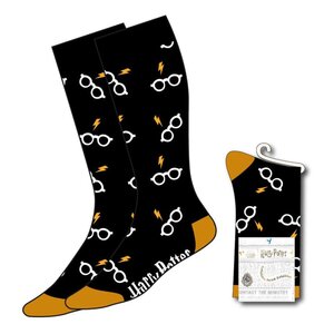 Preorder: Harry Potter Socks Glasses & Lightning 38-45