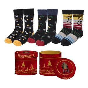 Preorder: Harry Potter Socks 3-Pack Hogwarts 8-45