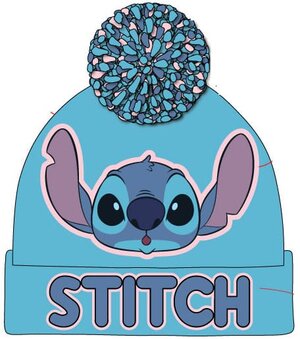 Preorder: Lilo & Stitch Pom-Pom Beanie Light Blue