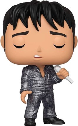 Elvis Presley POP! Rocks Vinyl Figure 68ComebackSpecial(DGLT) 9 cm