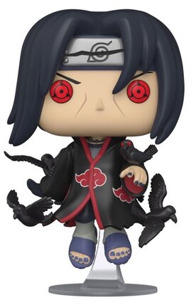 Preorder: Naruto Pop! Animation Vinyl Figure Itachi w/Crows 9 cm