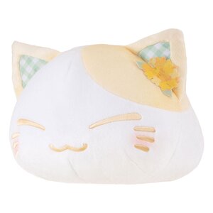 Preorder: Nemuneko Cat Plush Figure Rape Flower Pattern Ear Decoration Yellow Color Ver. 30 cm