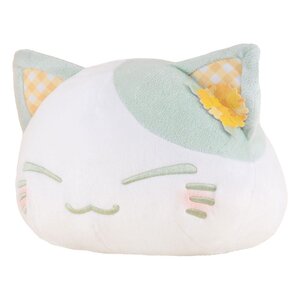 Preorder: Nemuneko Cat Plush Figure Rape Flower Pattern Ear Decoration Green Color Ver. 30 cm