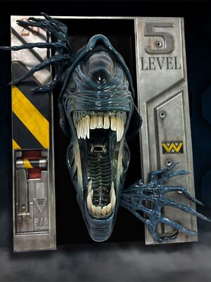 Preorder: Aliens Wall Sculpture 1/2 Alien Queen 51 x 41 x 25 cm
