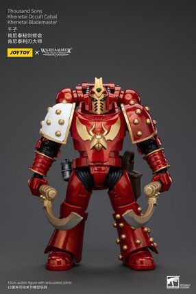 Preorder: Warhammer The Horus Heresy Action Figure 1/18 Thousand Sons Khenetai Occult Cabal Khenetai Blademaster 12 cm