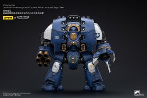 Preorder: Warhammer The Horus Heresy Action Figure 1/18 Ultramarines Leviathan Dreadnought with Cyclonic Melta Lance And Siege Claws 29 cm