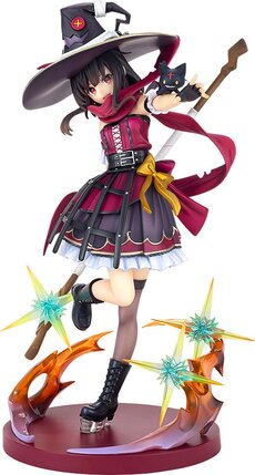 Preorder: Konosuba Gods blessing on this wonderful world! PVC Statue Megumin: Light Novel 10th Anniversary Ver. 18 cm