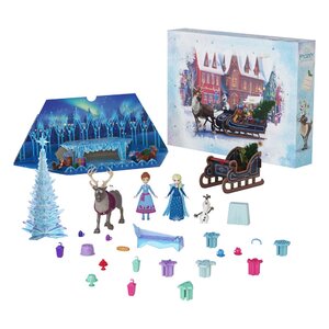 Preorder: Frozen Advent Calendar with Dolls and minifigures