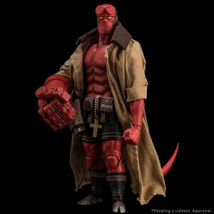 Preorder: Hellboy Action Figure 1/12 Hellboy 30th Anniversary Edition 19 cm