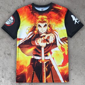 Preorder: Demon Slayer: Kimetsu no Yaiba T-Shirt Kyojuro Rengoku  Size M