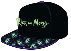 Preorder: Rick & Morty Curved Bill Cap Neon Logo