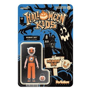 Preorder: Halloween Kids ReAction Action Figure Mummy Boy Graphic Tee 10 cm