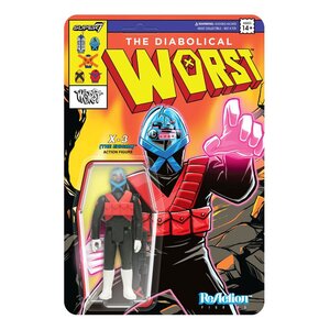 Preorder: The Worst ReAction Action Figure Wave 05 Mutant Team X3 The Enigma 10 cm