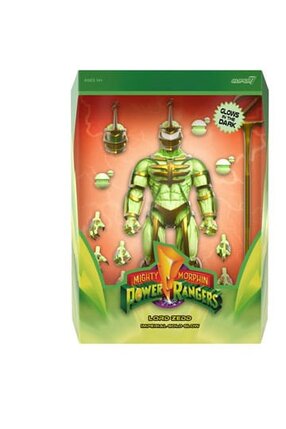 Preorder: Mighty Morphin Power Rangers Ultimates! Action Figure Lord Zedd Imperial Gold Glow 18 cm