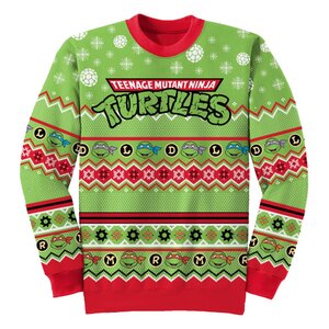 Preorder: Teenage Mutant Ninja Turtles Sweatshirt Christmas Jumper LDRM Repeat Size M