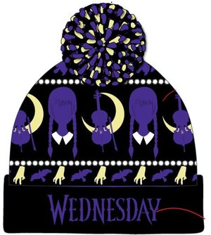 Preorder: Wednesday Pom-Pom Beanie