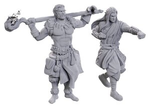 Preorder: D&D Nolzurs Marvelous Miniatures Unpainted Miniatures 2-Pack Archdruid & Martial Arts Adept