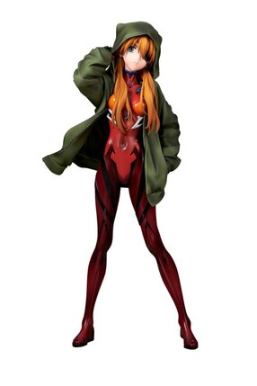 Preorder: Shin Evangelion Movie PVC Statue 1/7 Shikinami Asuka Langley Hoodie Ver. 23 cm