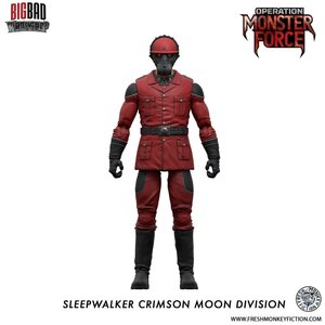 Preorder: Operation: Monster Force Action Figure 1/12 Sleepwalker Crimson Moon Division 15 cm