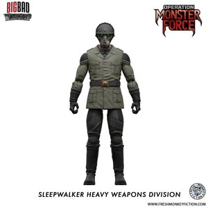 Preorder: Operation: Monster Force Action Figure 1/12 Sleepwalker Heavy Weapons Division 15 cm