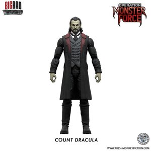 Preorder: Operation: Monster Force Action Figure 1/12 Count Dracula 15 cm